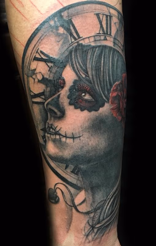 Day of the dead woman
