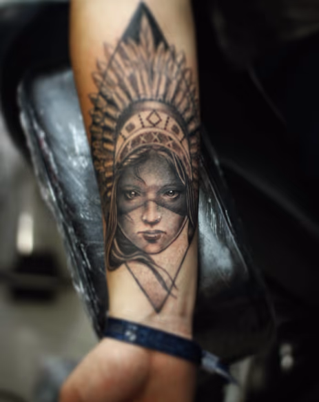 Woman with Headdress