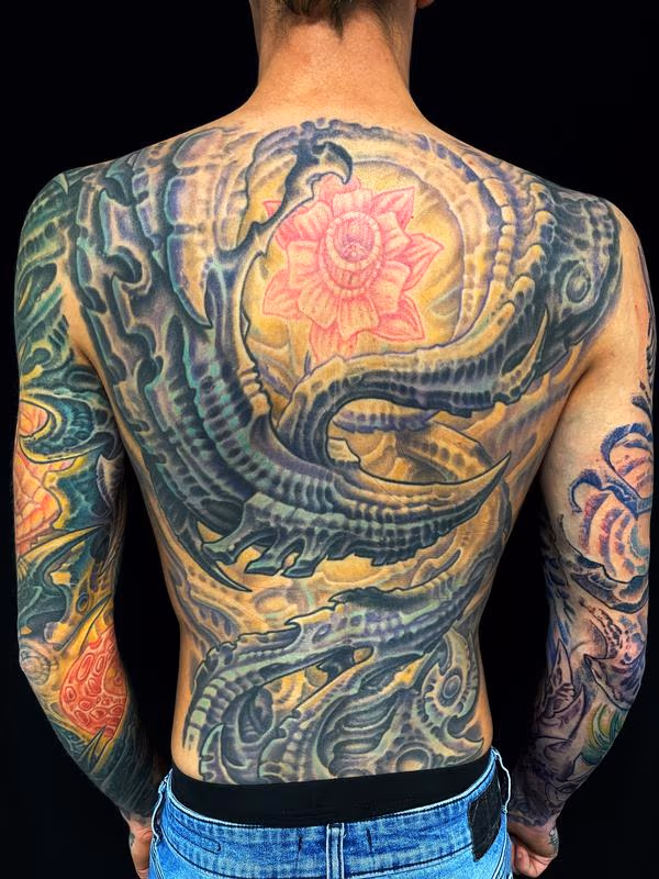 BIOMECH BACK PIECE
