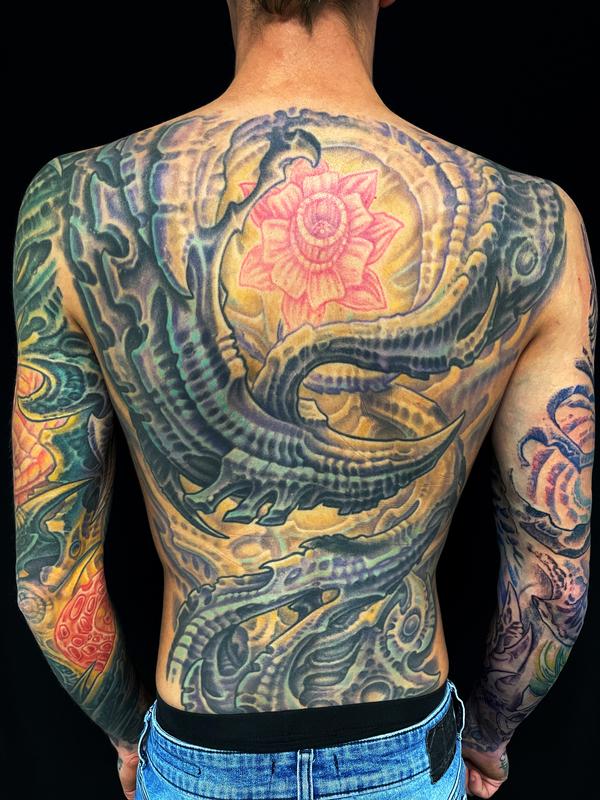 BIOMECH BACK PIECE
