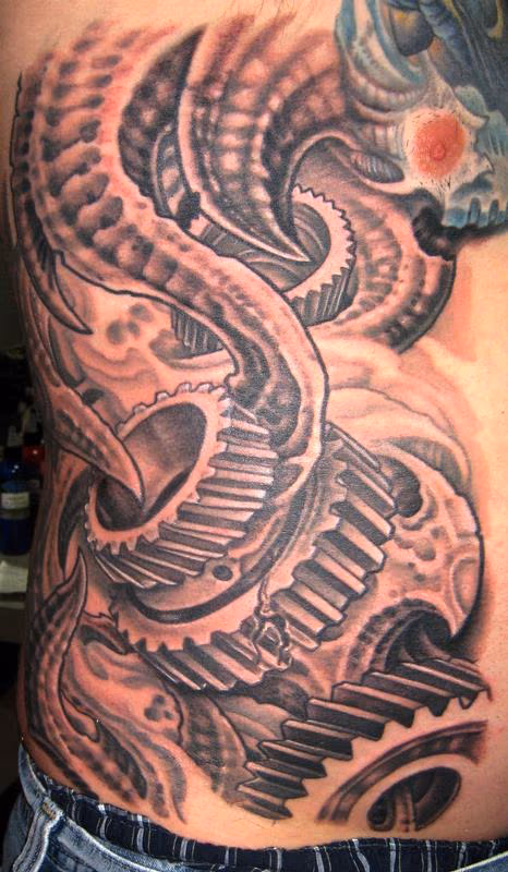Biomech Rib Piece