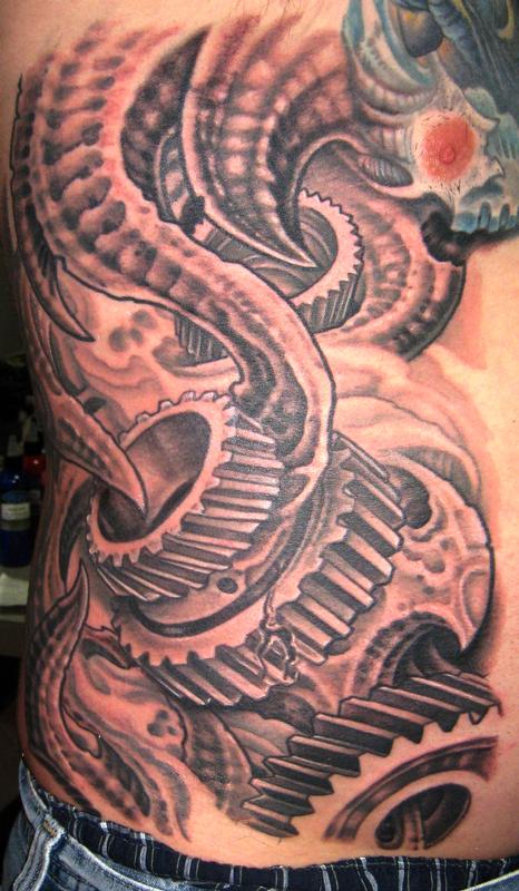 Biomech Rib Piece