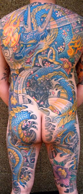 Traditional Japanese Back Piece