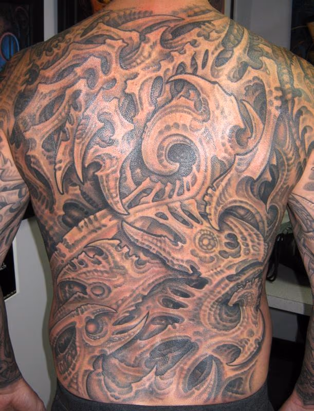 BIOMECH BACK PIECE
