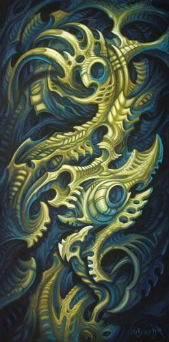 Oil on Canvas 2006, 18in x 36in