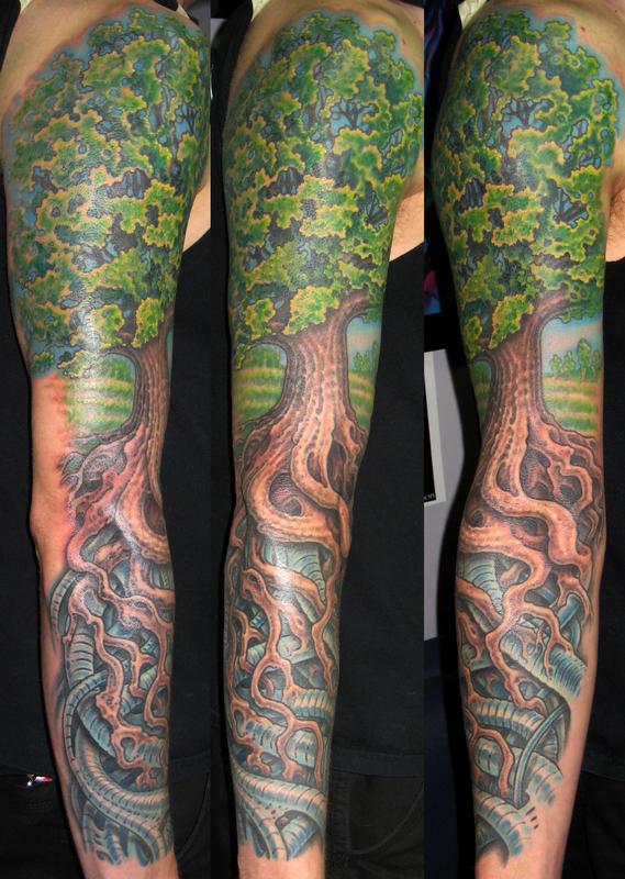 Biomech Tree Sleeve
