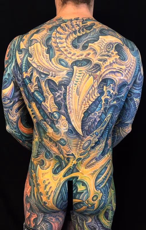 BIOMECH BACK PIECE