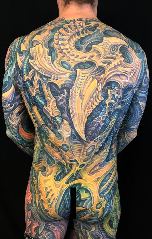 BIOMECH BACK PIECE