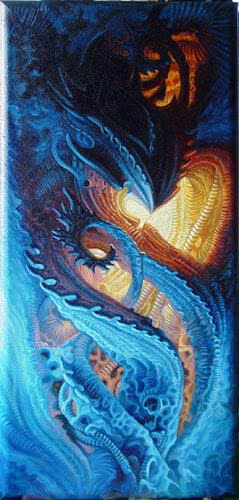 Oil on Canvas 2004, 17in x 35in