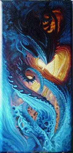 Oil on Canvas 2004, 17in x 35in