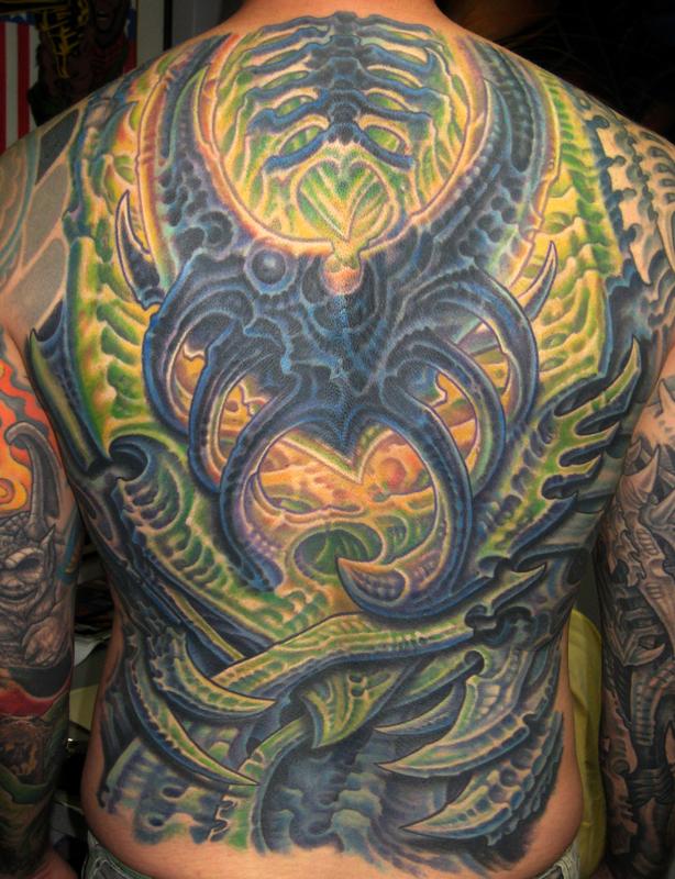 Biomech Back Piece