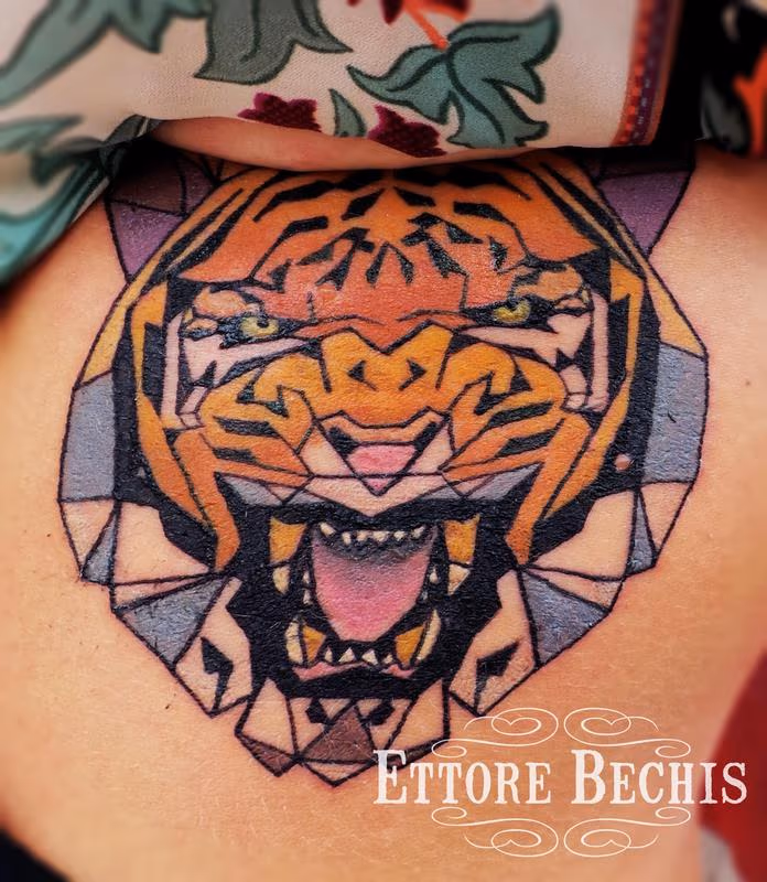 Tiger geometrical