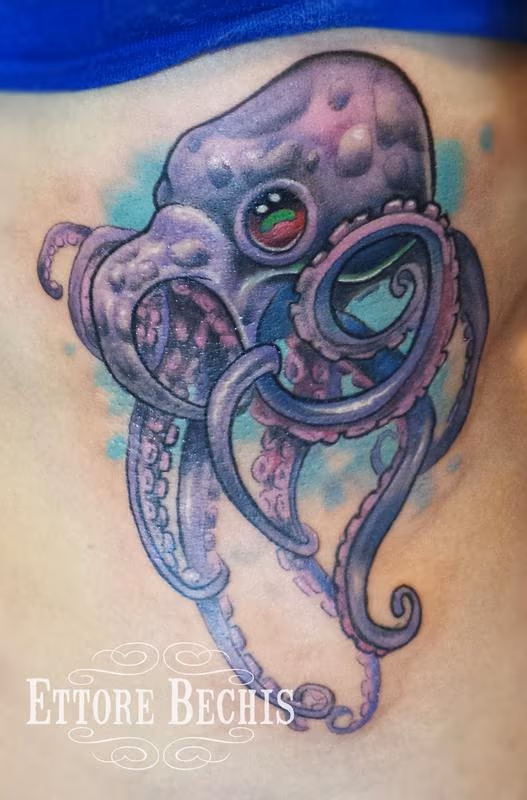 Octopus Purple