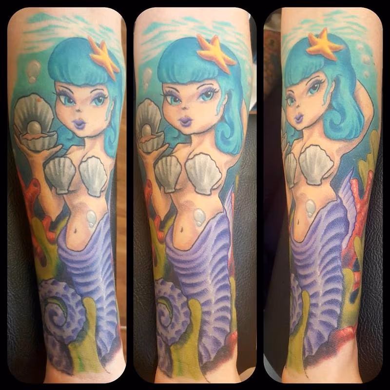 Seahorse girl