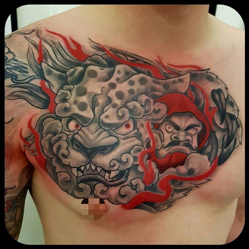 Foodog and Daruma