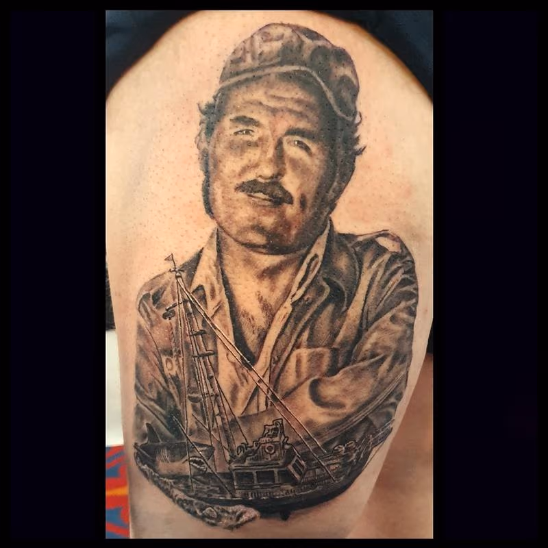 Captain Quint from Jaws