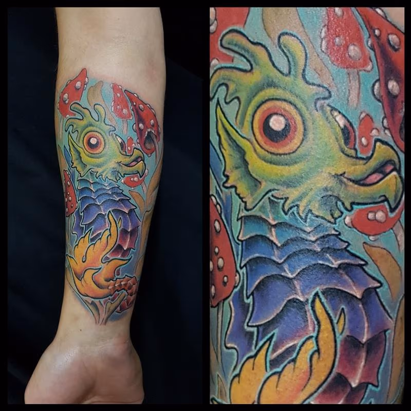 Psychedelic Seahorse