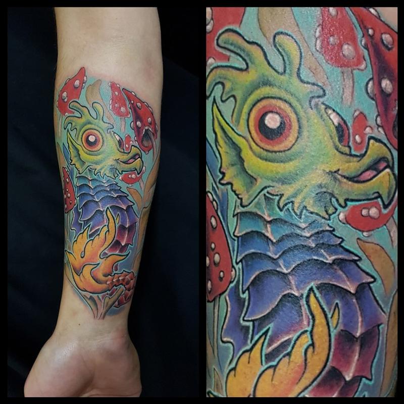 Psychedelic Seahorse
