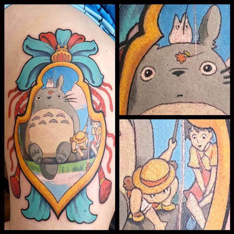 Totoro Japanese Tag