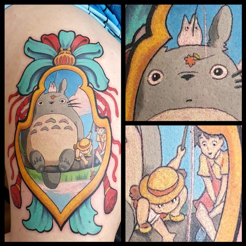 Totoro Japanese Tag