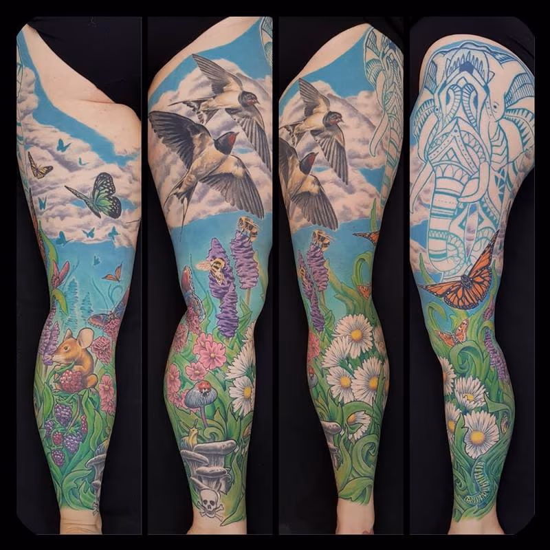 Nature Leg Sleeve