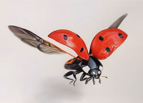 Realistic Ladybug