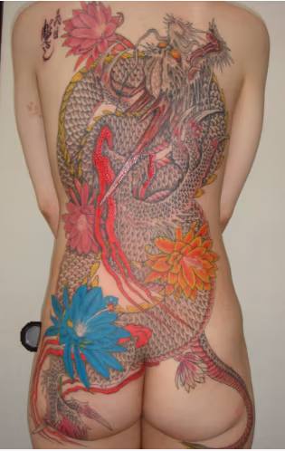Traditional Dragon Backpiece