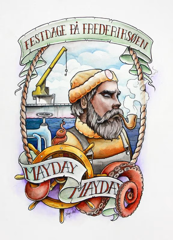 Plakat til Mayday Mayday