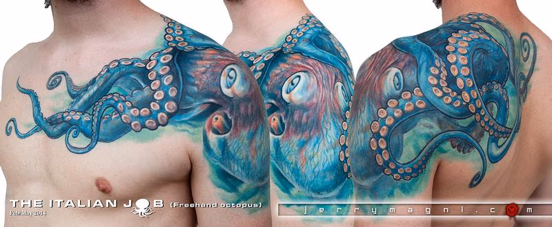 Freehand Octopus
