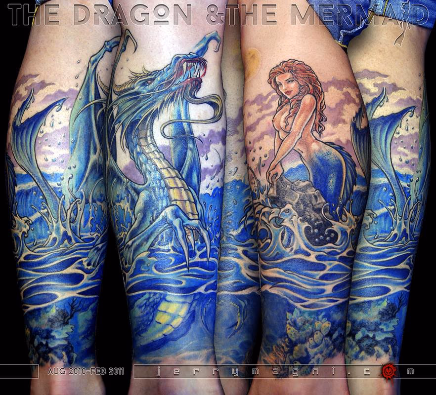 The Dragon and the Mermaid