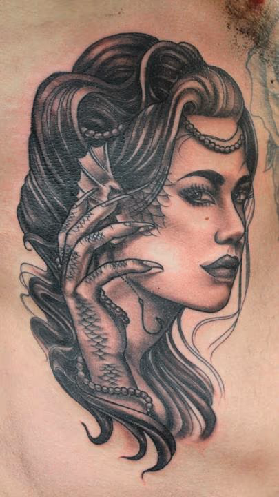 Siren tattoo