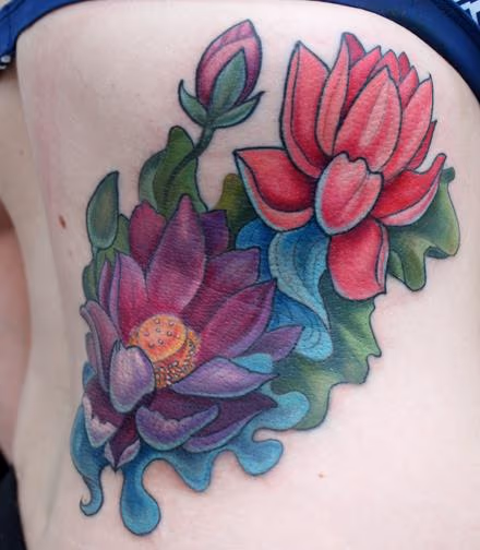 Lotus tattoo