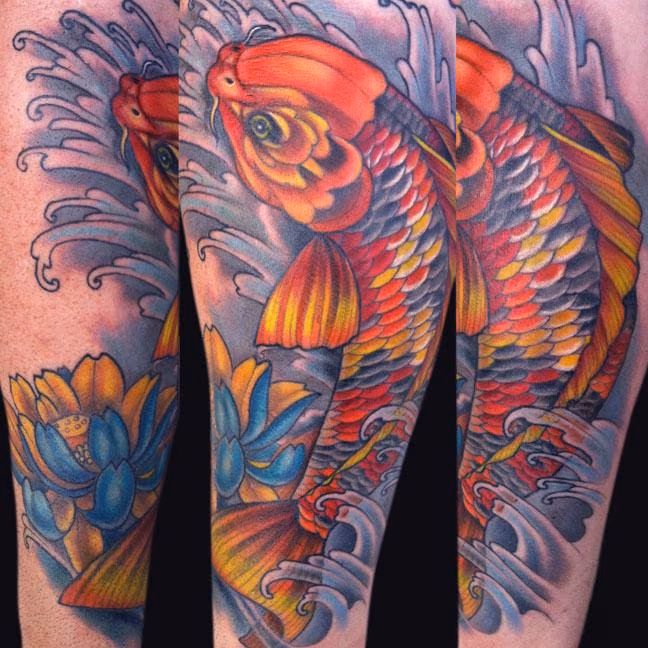 Koi Fish Tattoo