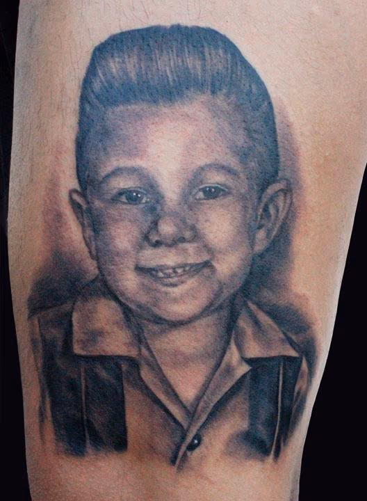 Portrait tattoo