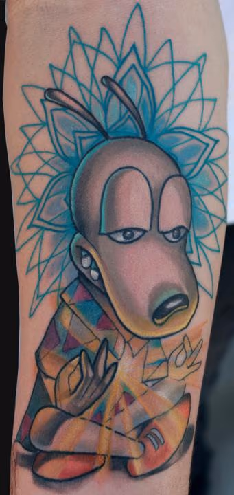 Rocko's modern life tattoo