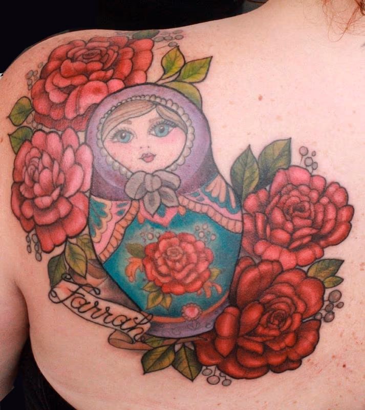 Matryoshka Doll Tattoo