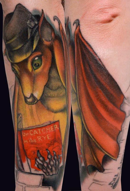 Bat tattoo
