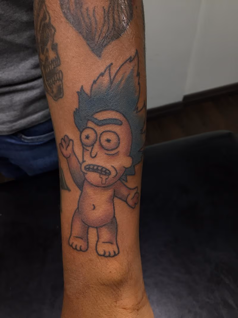 rick and morty troll doll