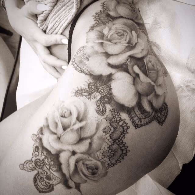 Roses and Lace