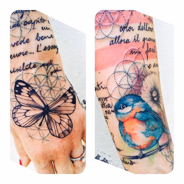 Hand Butterfly