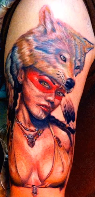 native woman warrior