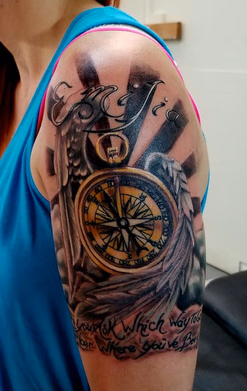 Compass & wings