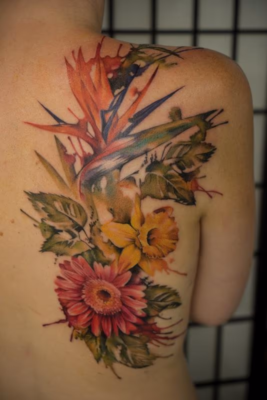 Watercolor flowers