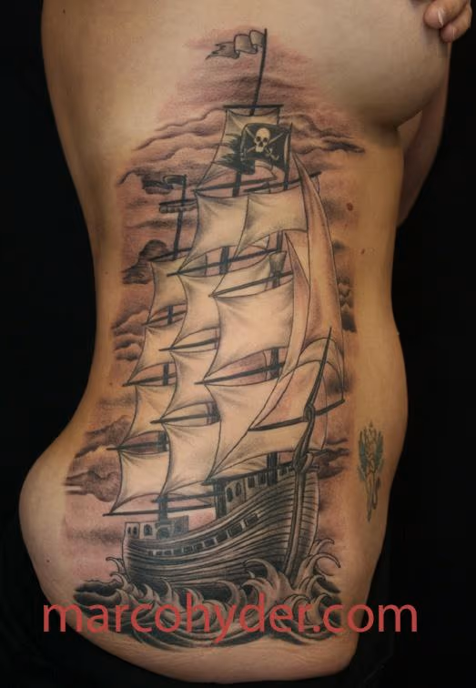 Pirate Clipper Ship