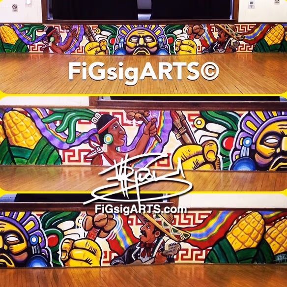 Mayan Inspired Mural