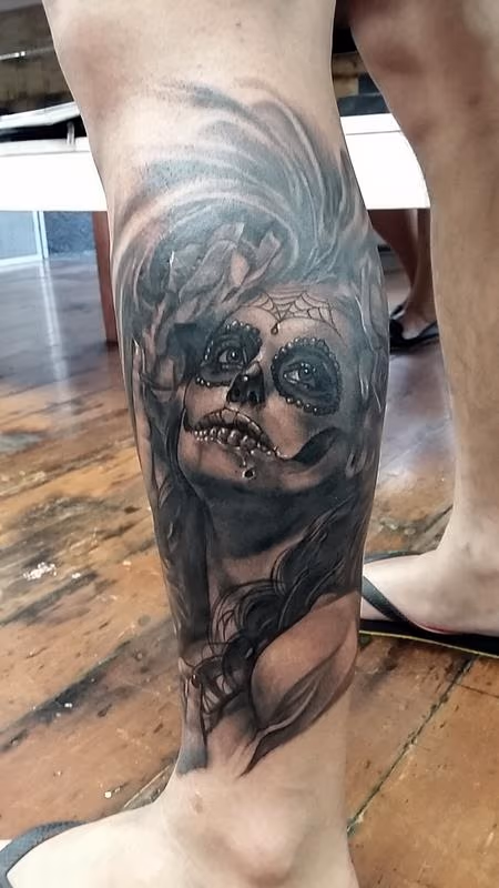 Sugar skull girl