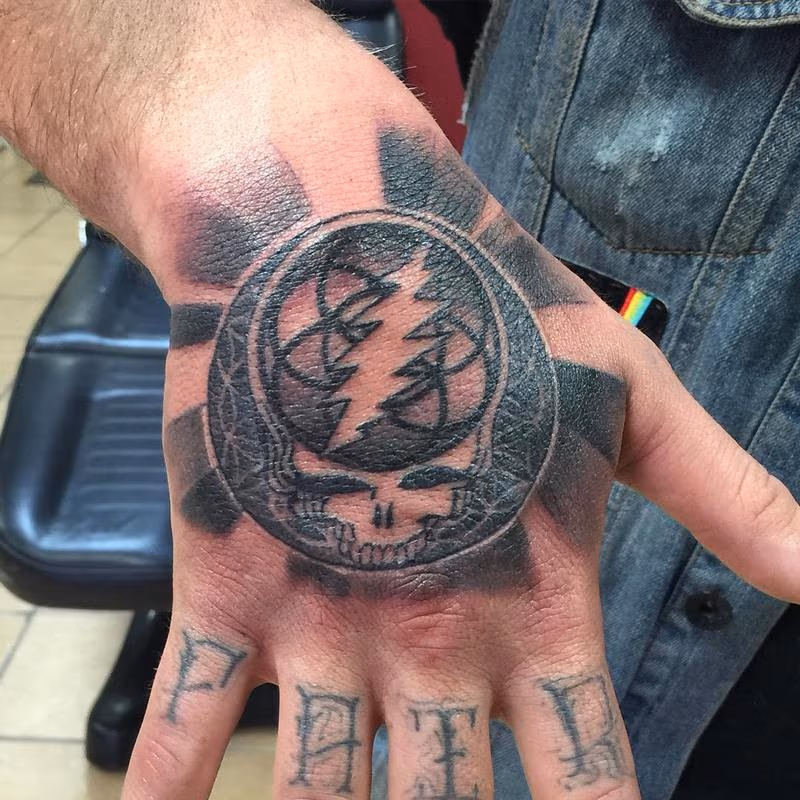 grateful dead steely face