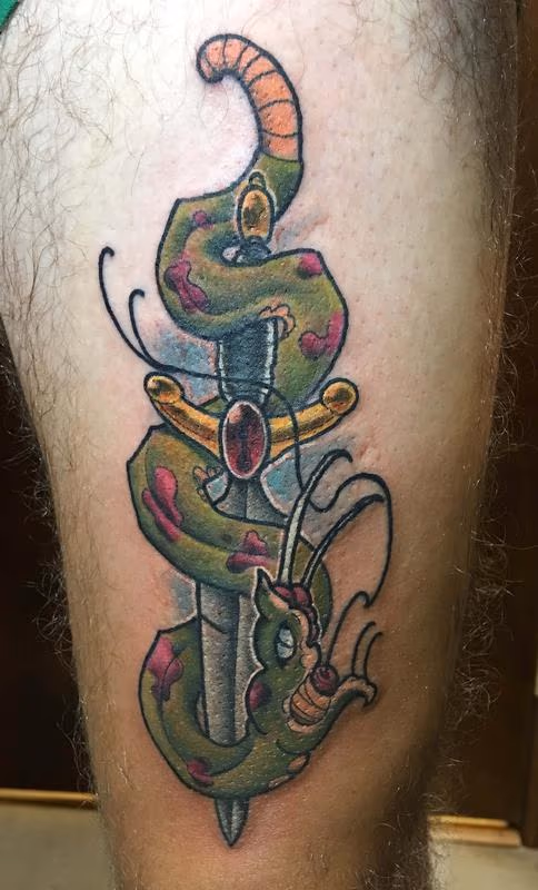 snake & dagger