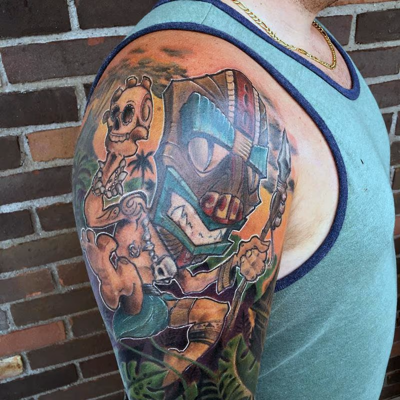 tiki god