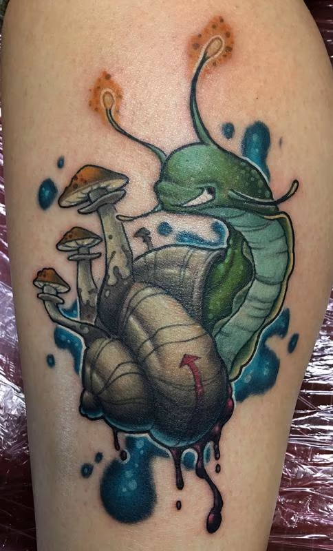 psychedelic snail
